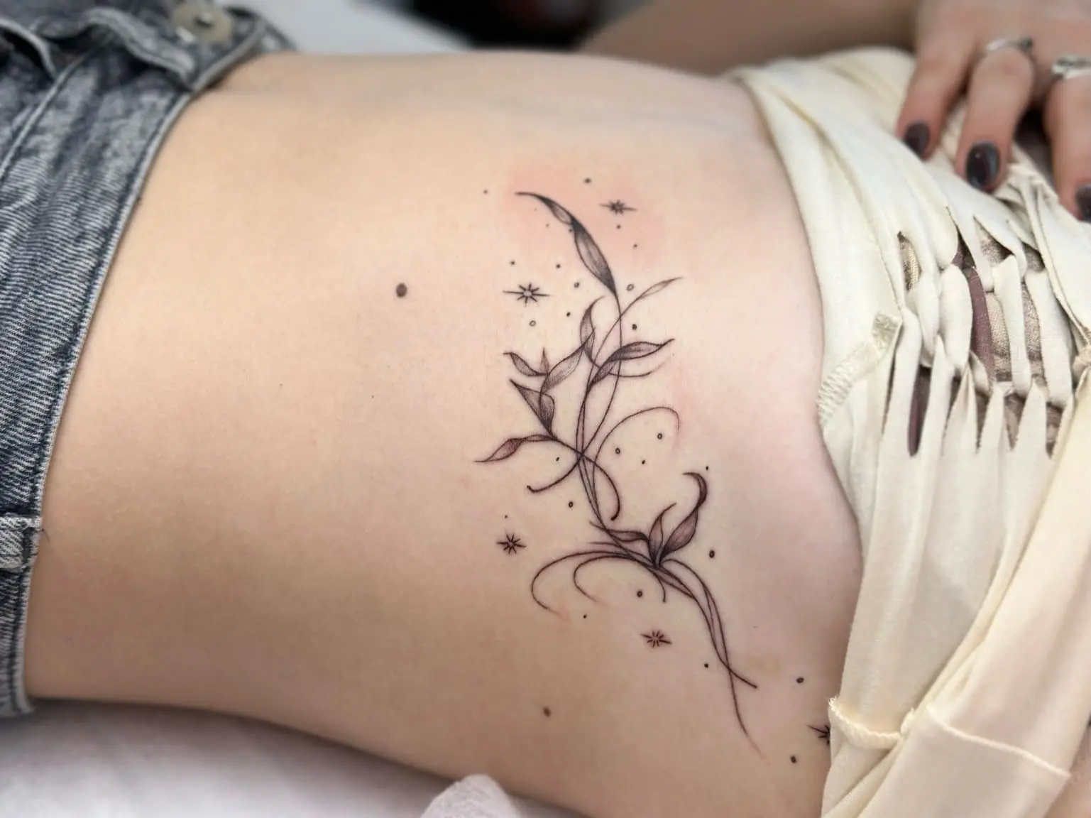 fine line tattoo in Melbourne