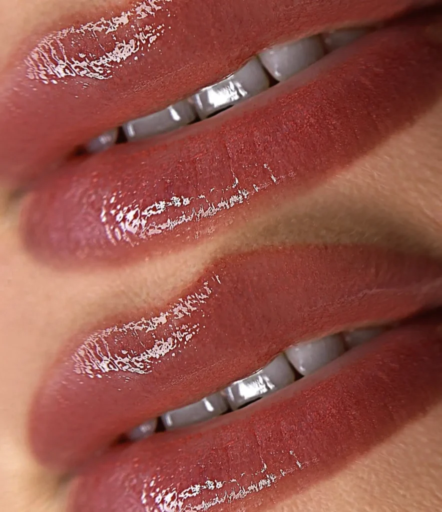 tattooed lip liner
